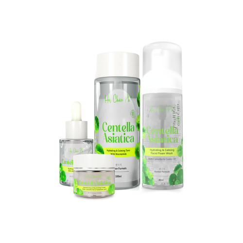 Centella Asiatica Set – 4-step Cica skincare set for sensitive, acne-prone skin
