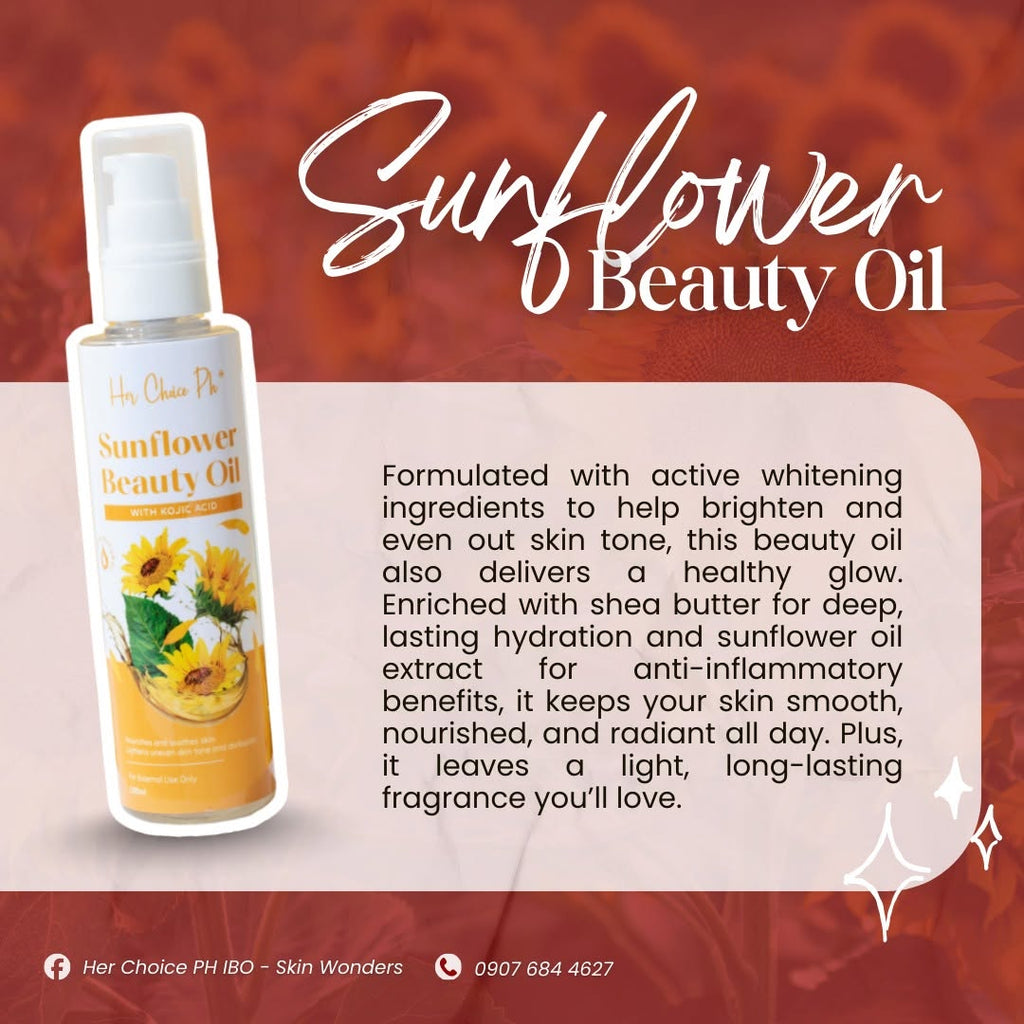 Sunflower Beauty Oil (100ml)