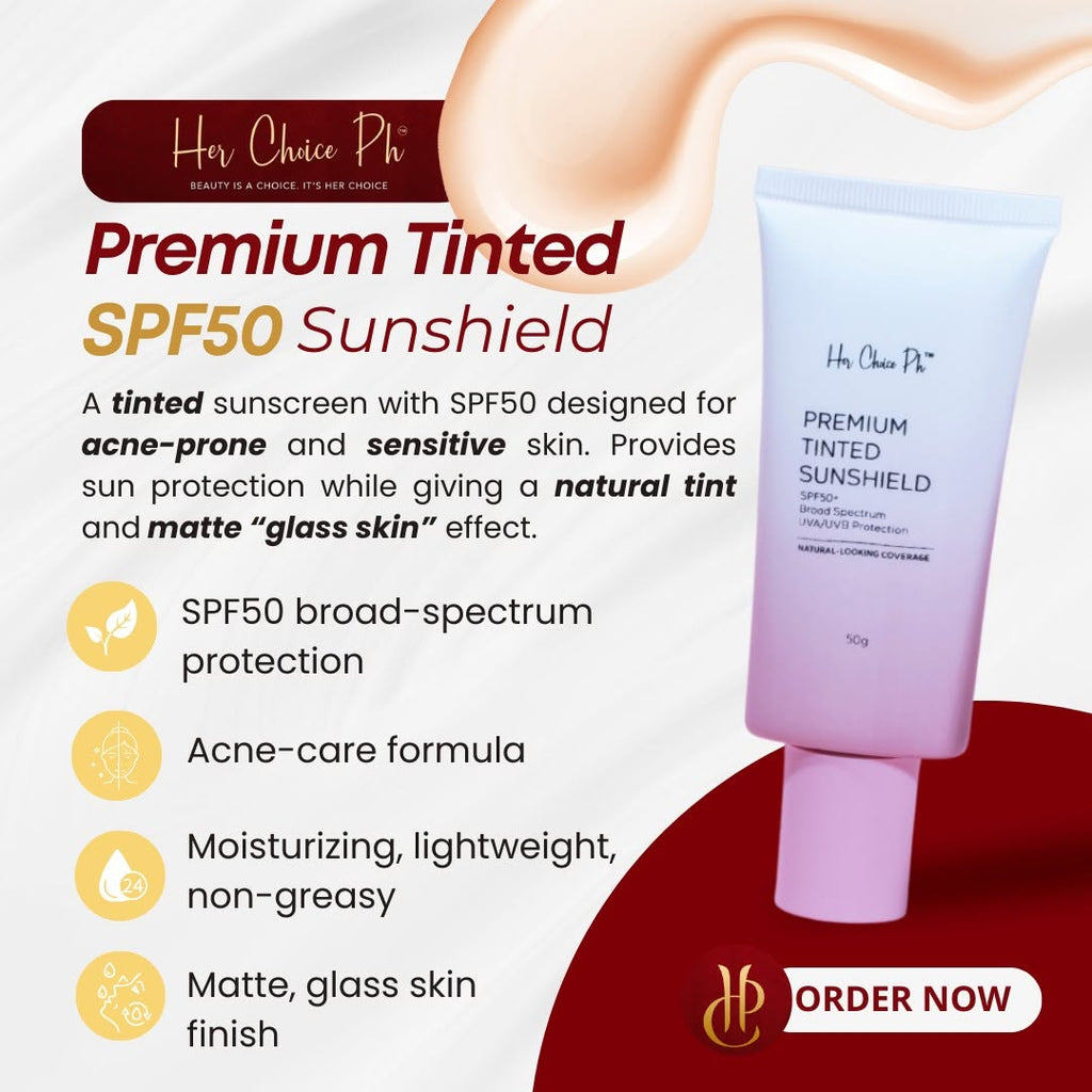 SET M Korean Glassy Skin Set (Tinted Sunshield) hero product photo