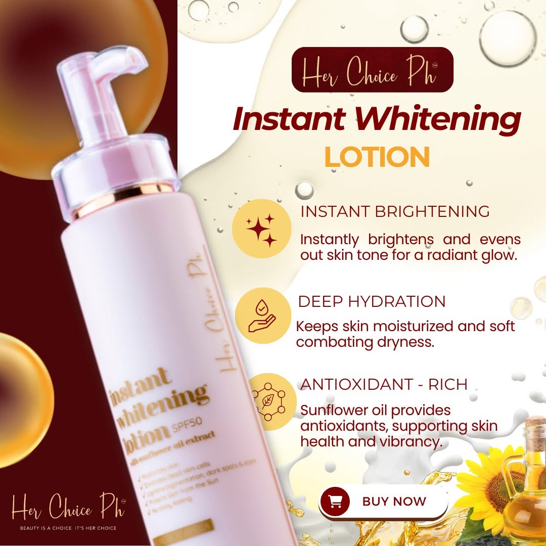 Instant Whitening Lotion with SPF50++++