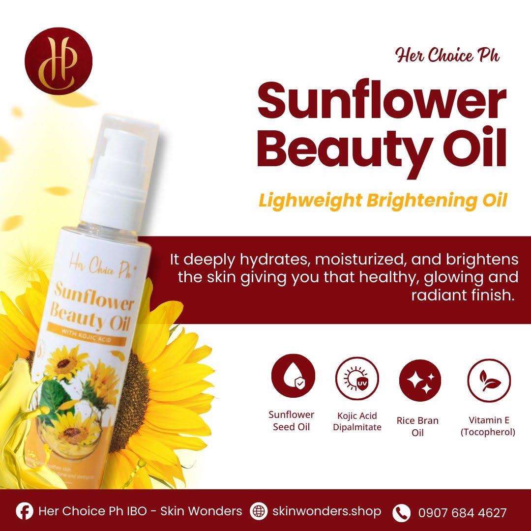 Sunflower Beauty Oil (100ml)