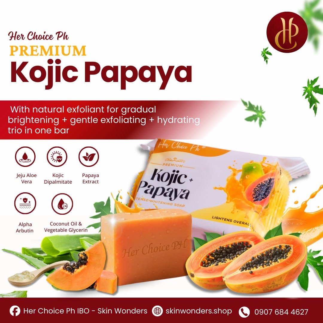 Premium Kojic Papaya Soap