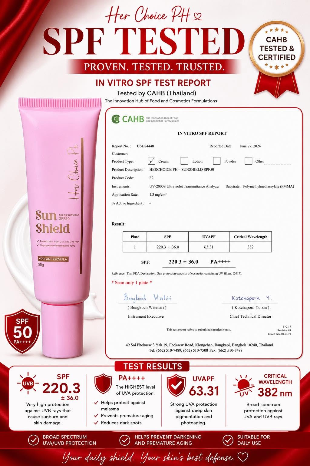 Sunshield SPF50++++