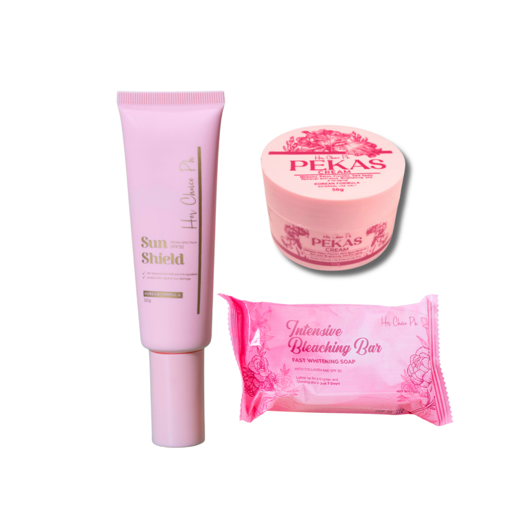 SET P Pekas Solution Set – accessible day and night pekas and dark spot routine